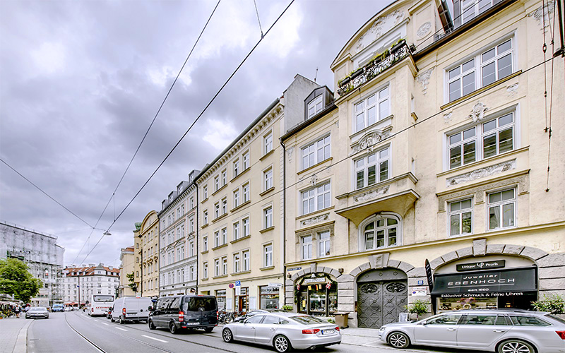 Möblierte Wohnung Haidhausen Fassade